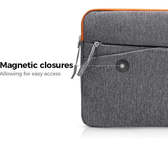 Tomtoc grey tablet sleeve case - Picture 5 of 13